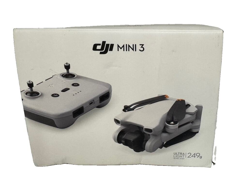 DJI Mini 3 Ready to Fly Camera Drone with Remote Controller, 249g